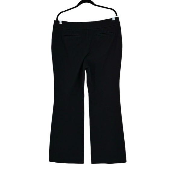 Women’s Talbots Size 14 Black Rayon/Nylon/Spandex Curvy Wide Leg Pants - Picture 6 of 8